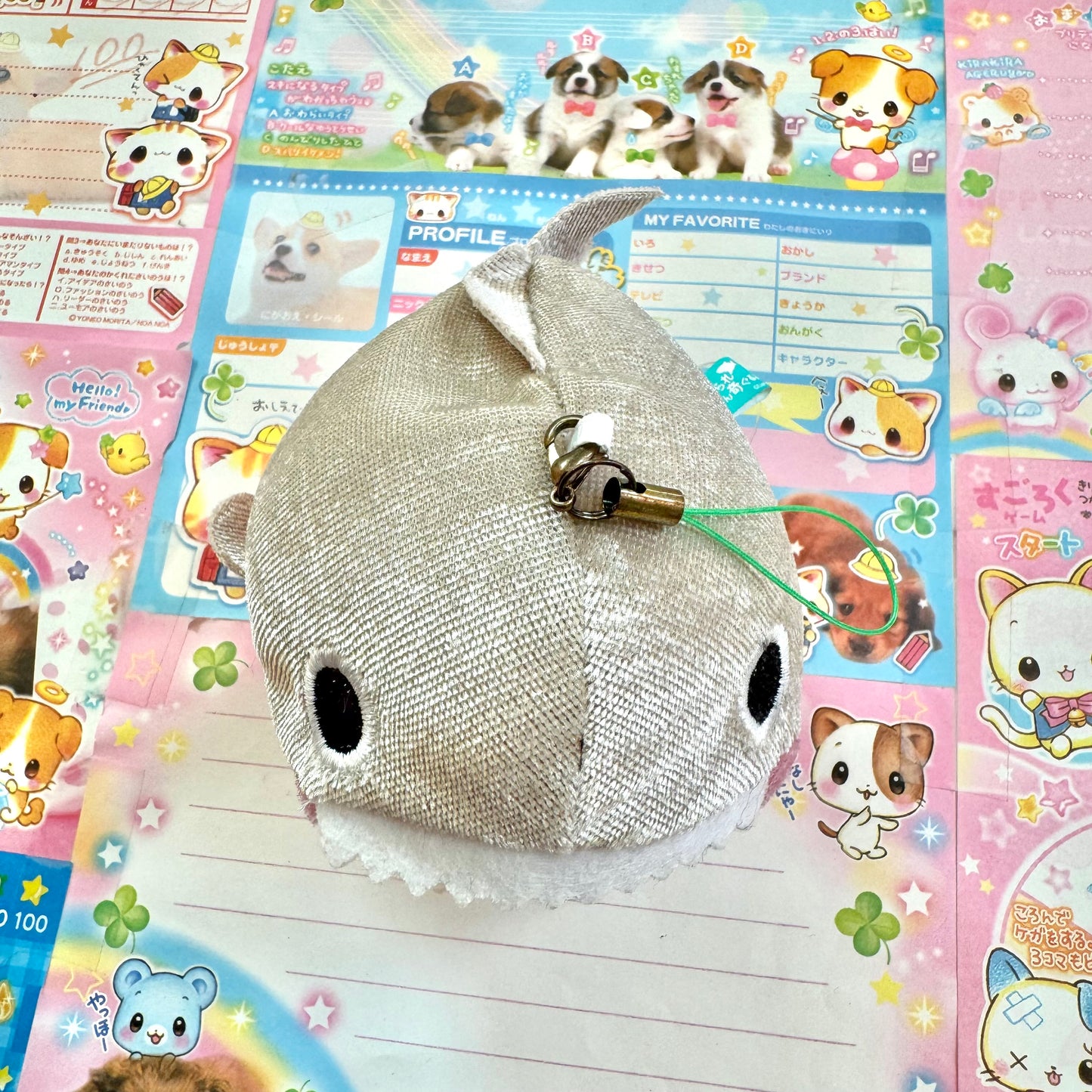 Kaomojin Delicious Food Mascot Strap