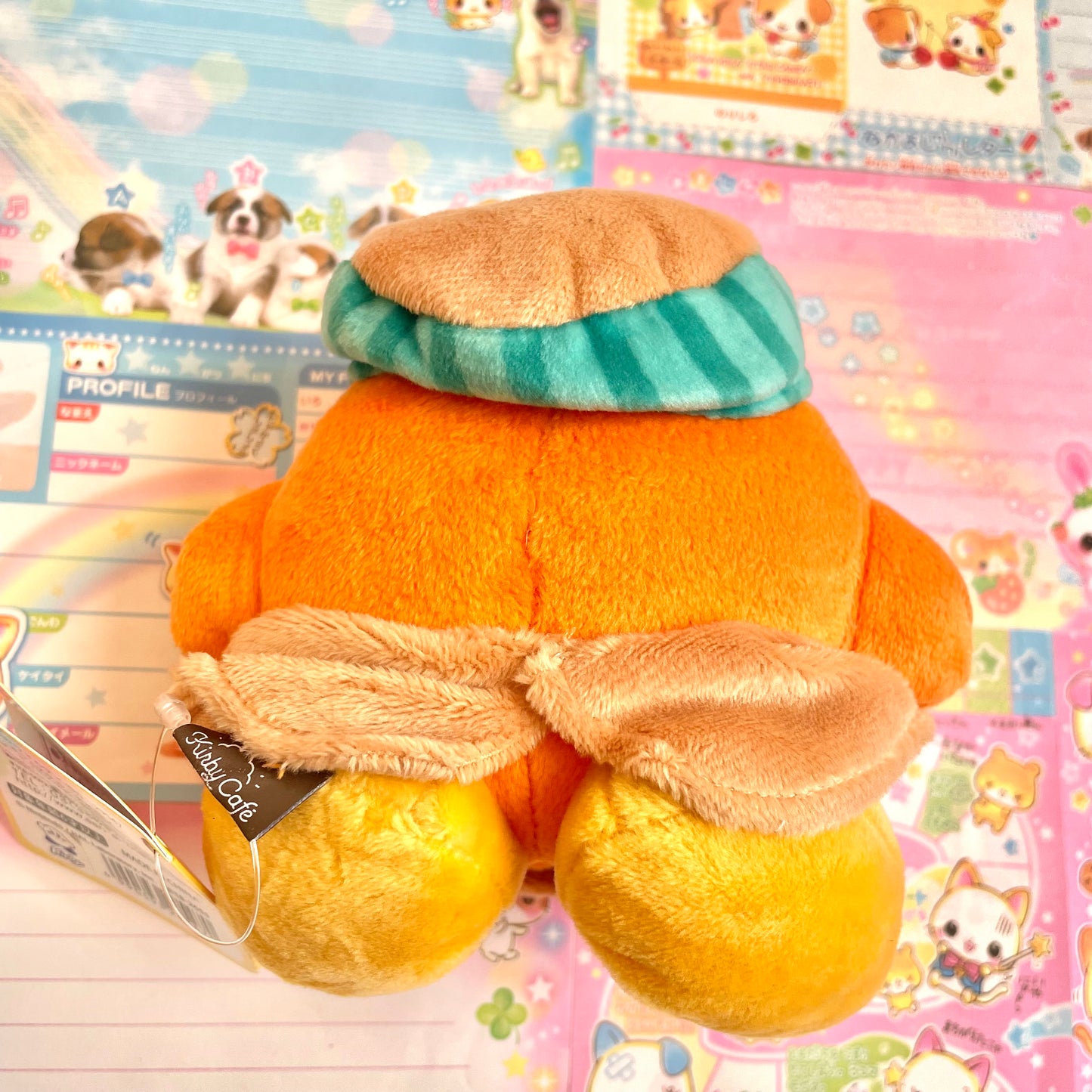 Kirby Cafe Waiter Waddle Dee Plush Small