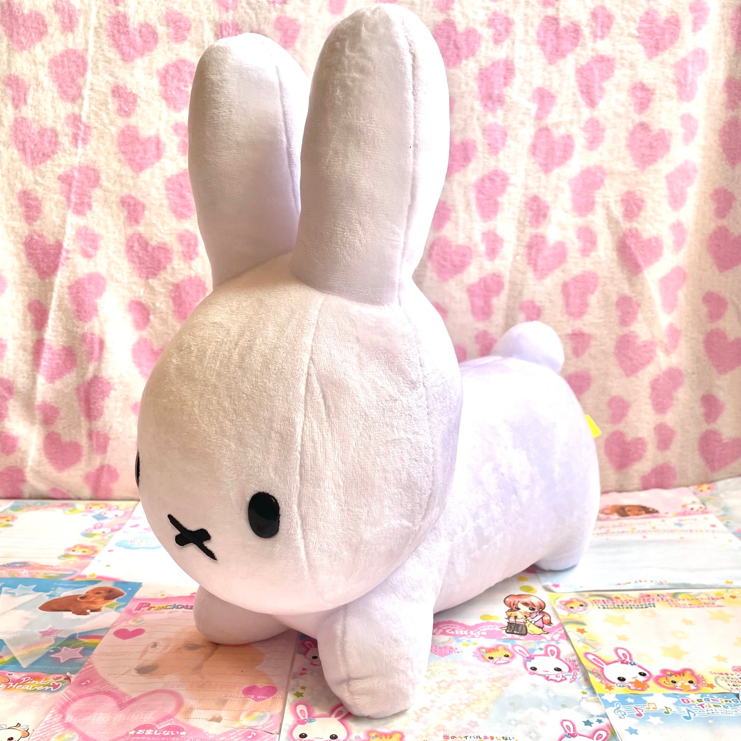 Bruna Animal White Rabbit Plush