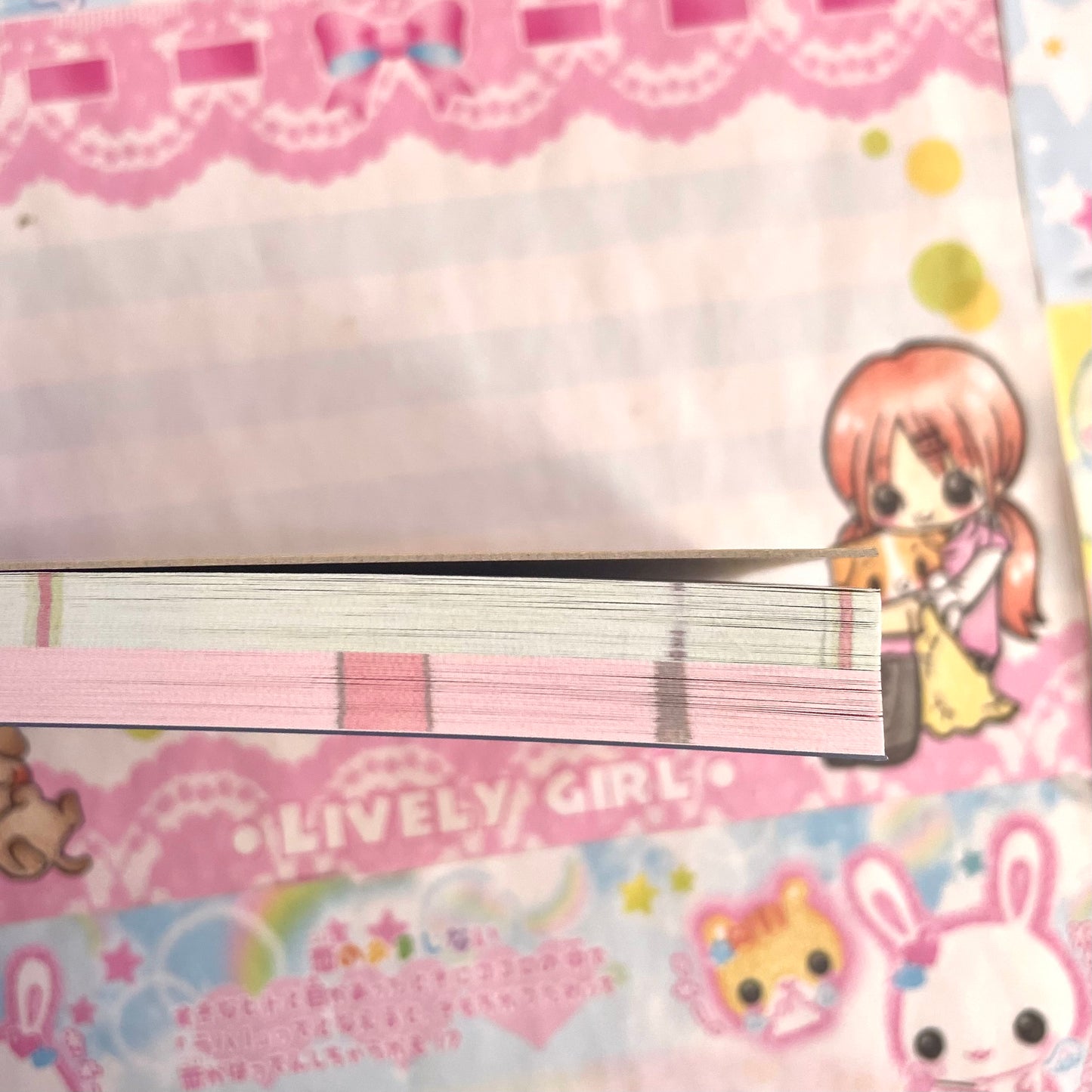 Rilakkuma Strawberry Party! Chairoikoguma Memo Pad