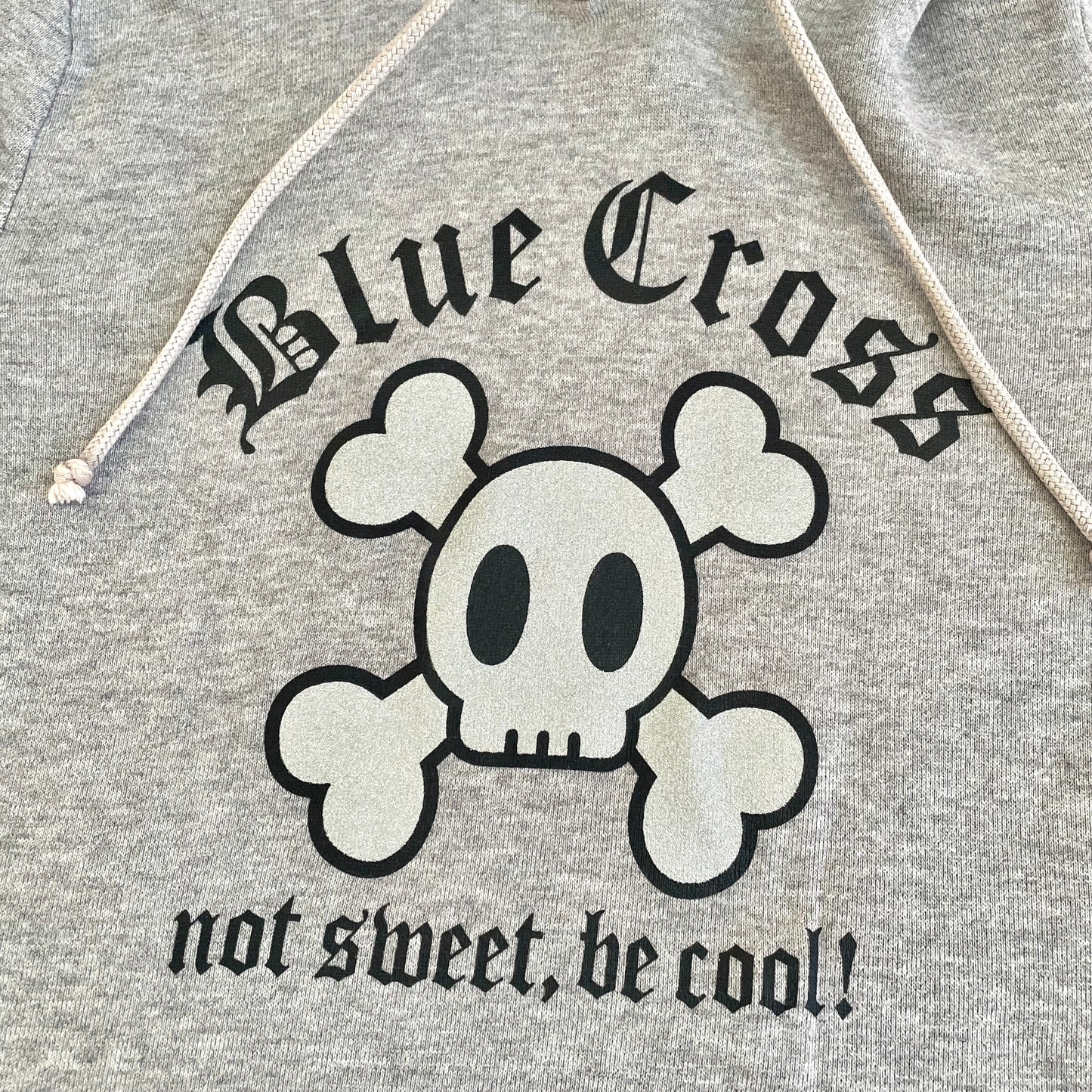 Blue Cross Girls Spicy Label - Skull Grey Hoodie Parka