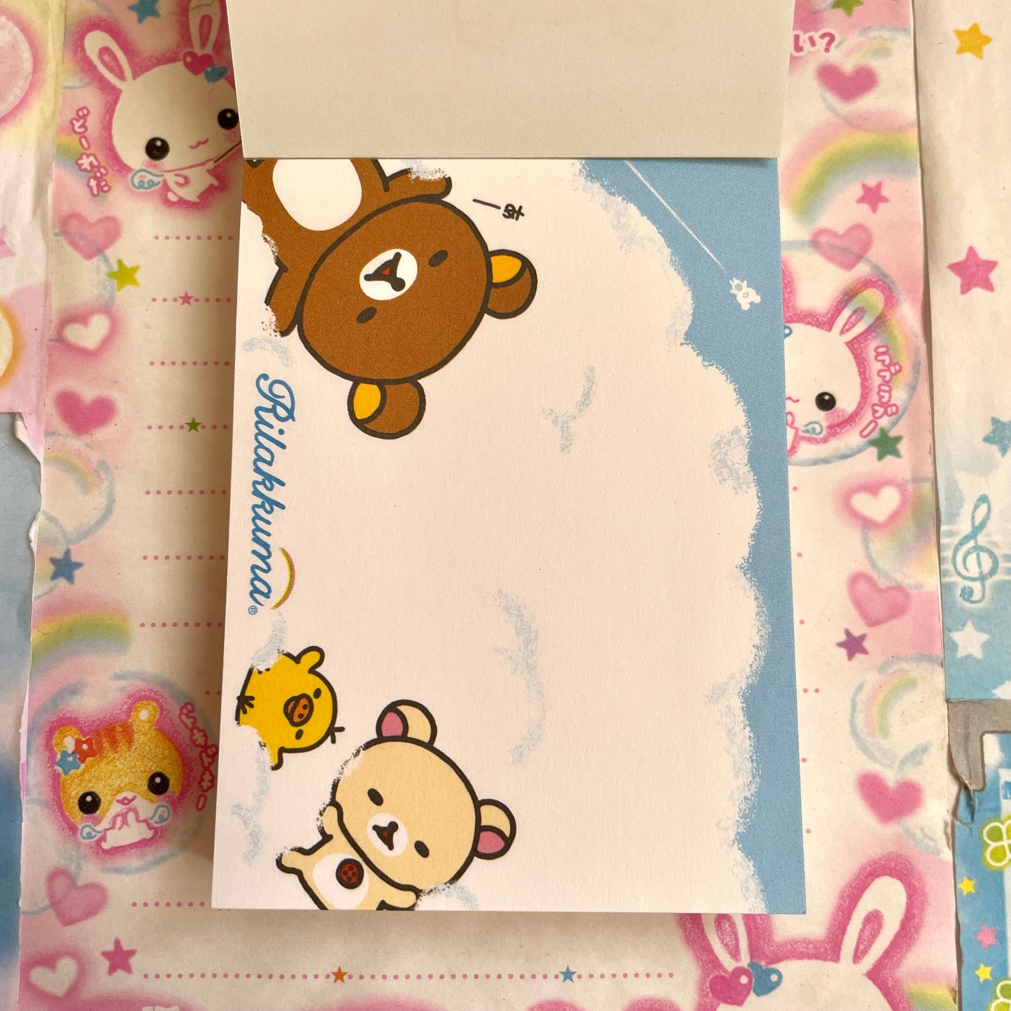 Rilakkuma Balloon Memo Pad