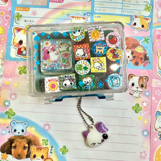 Colorful Cat Stamp Set