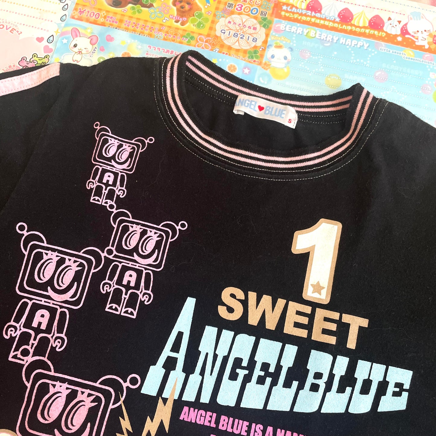 Sweet Angel Blue Factory S Long-sleeve T-shirt