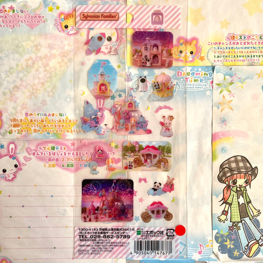 Sylvanian Families Clear Sticker Sheet