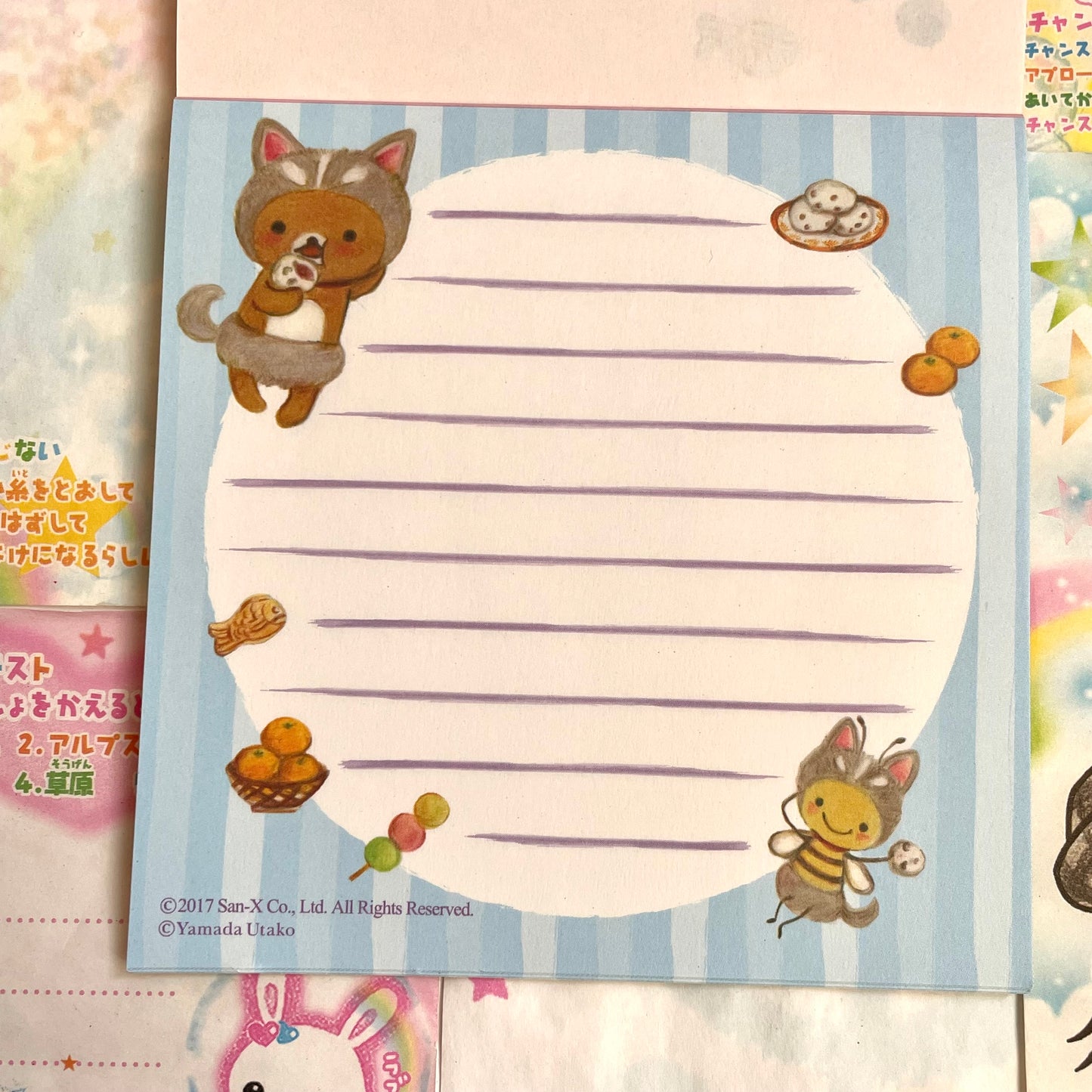 Rilakkuma x Karel Capek x Its’Demo Memo Pad