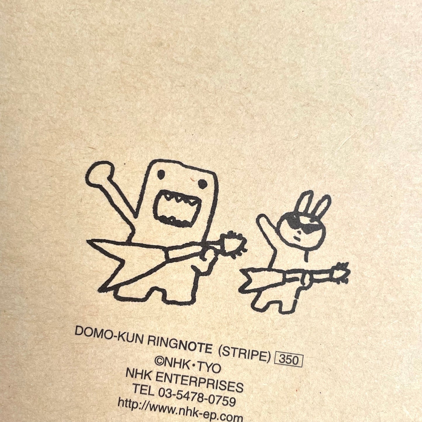 Domo-kun Notebook