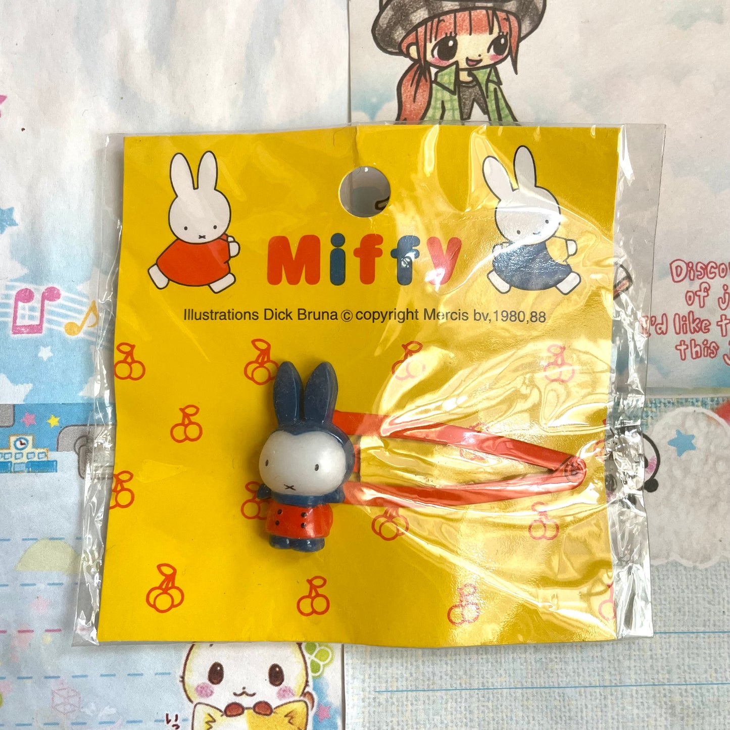 Retro Miffy Hair Clip