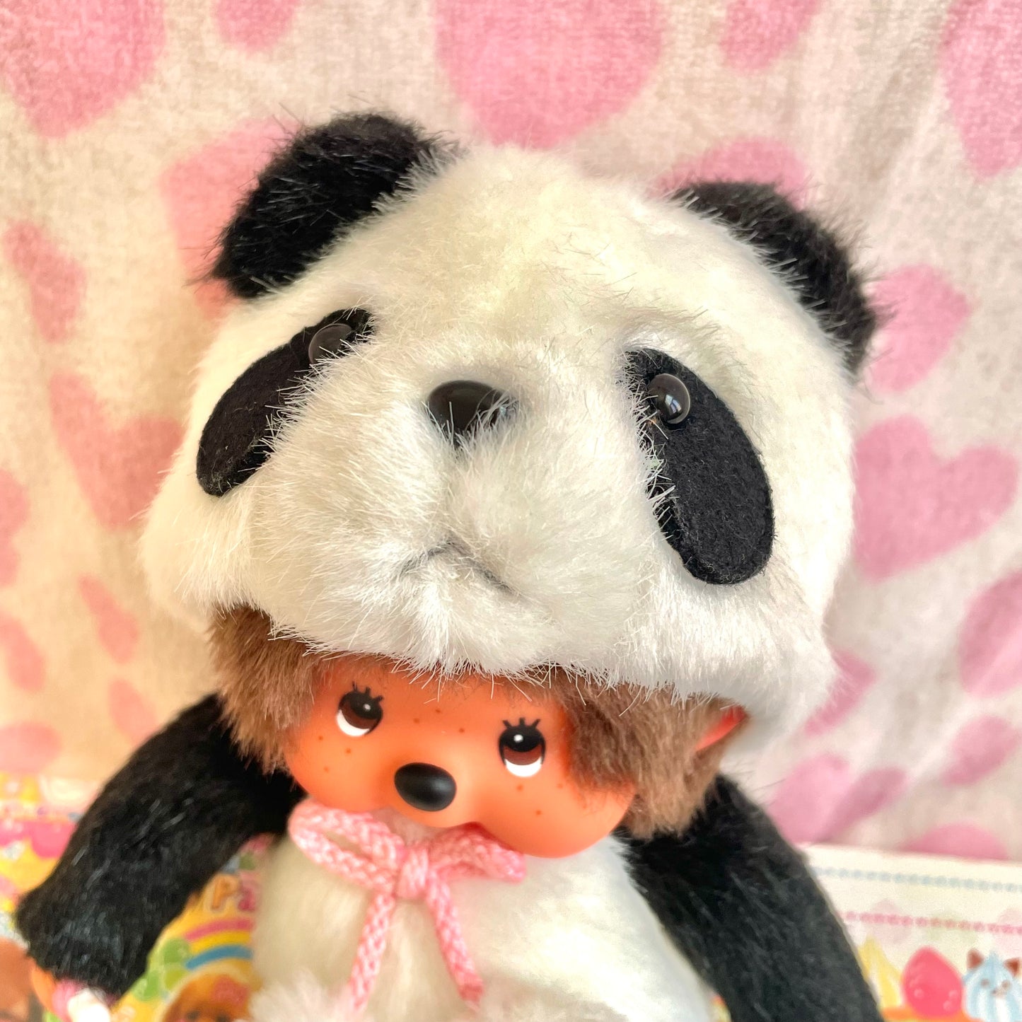 Monchhichi Panda Kigurumi Plush Toy