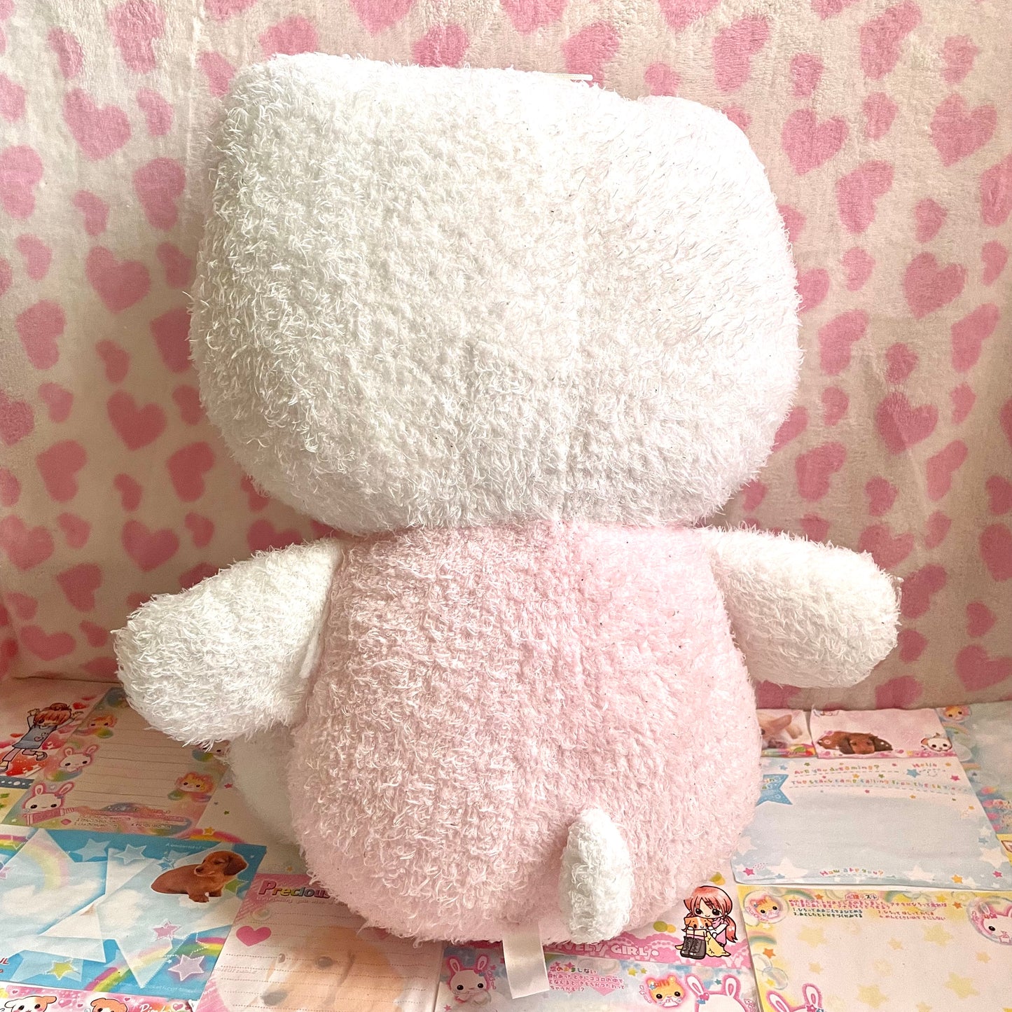 2003 Hello Kitty Fluffy Plush