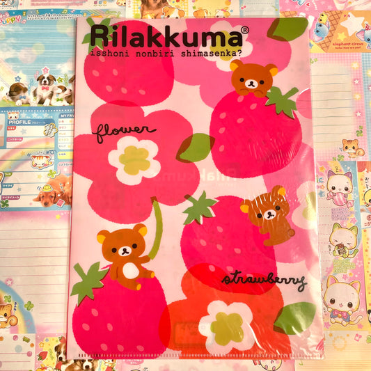 Rilakkuma Strawberry A4 File