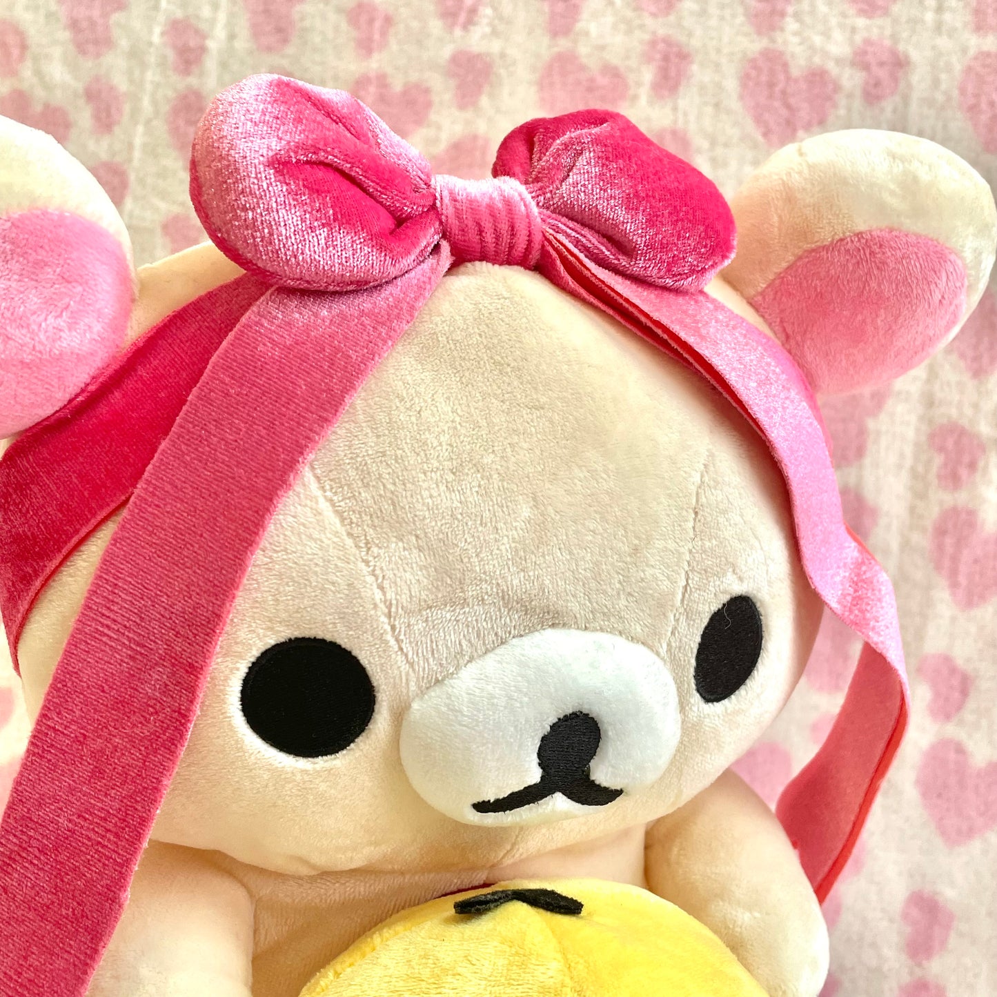 2006 Korilakkuma and Kiiroitori Medium Plush - Rilakkuma 3rd Anniversary