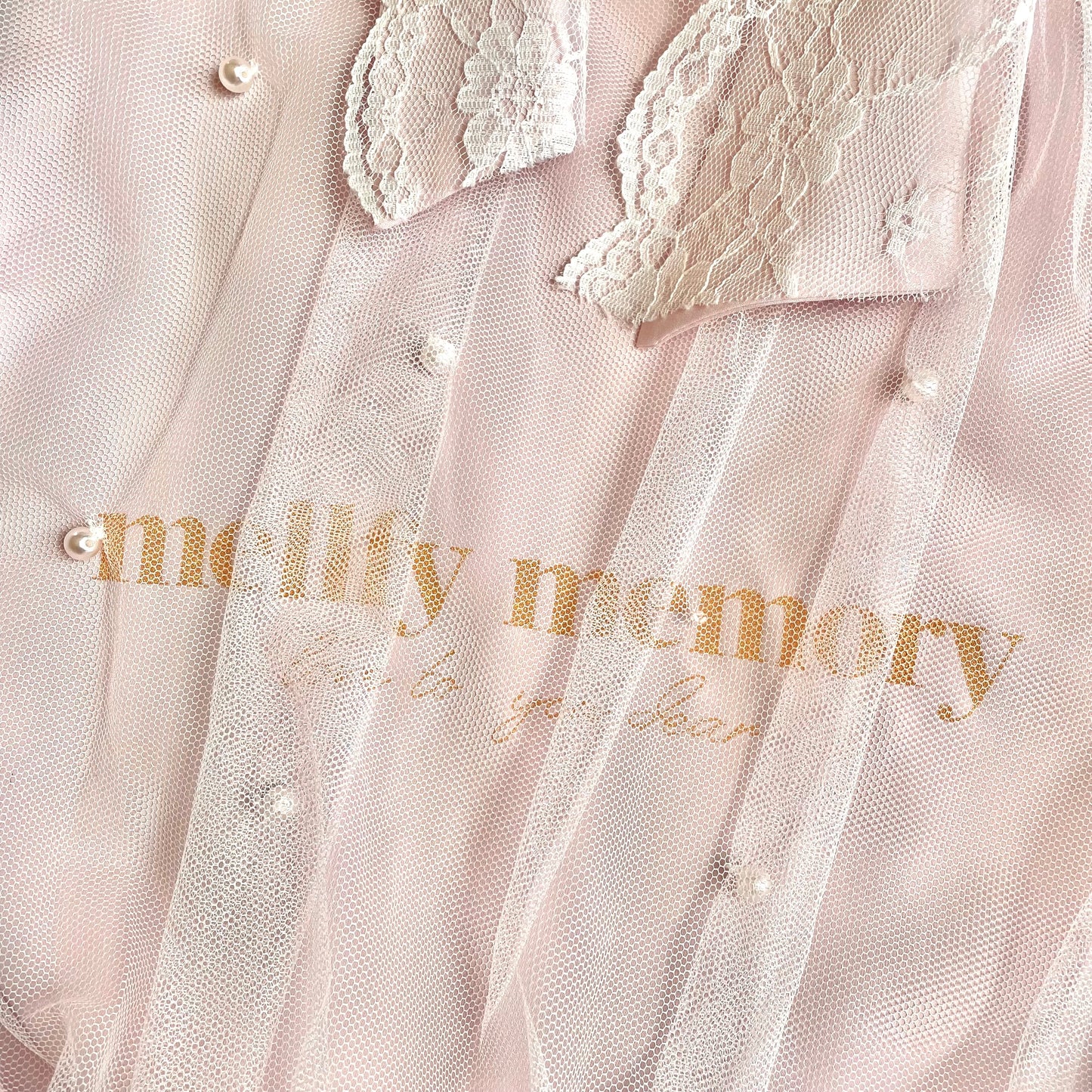 Mellfy Memory Love to Doll Tote Bag Pink