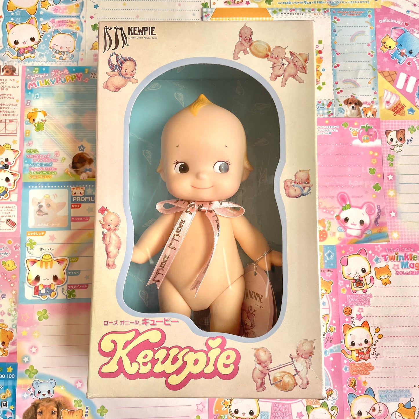 Rose O’Neill Kewpie Doll Pink