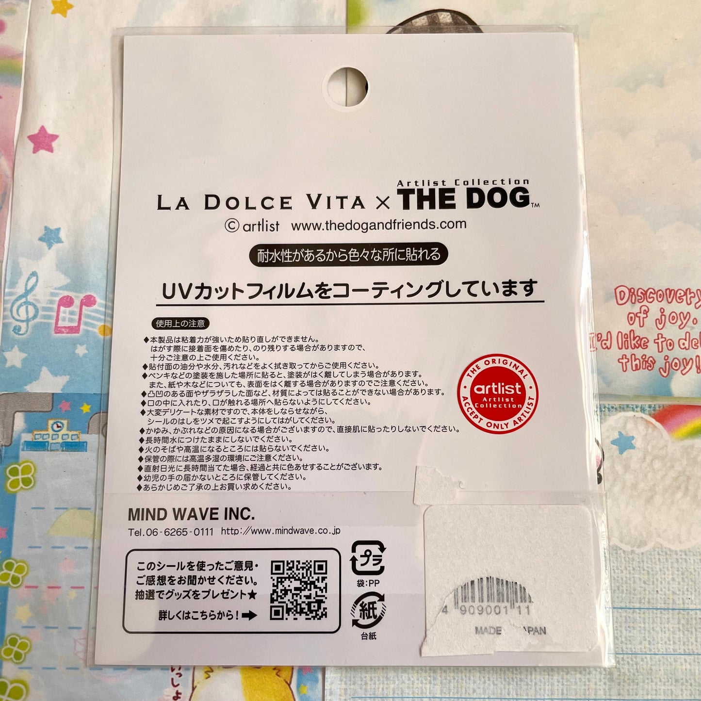 THE DOG x La Dolce Vita Dachshund Jumbo Sticker