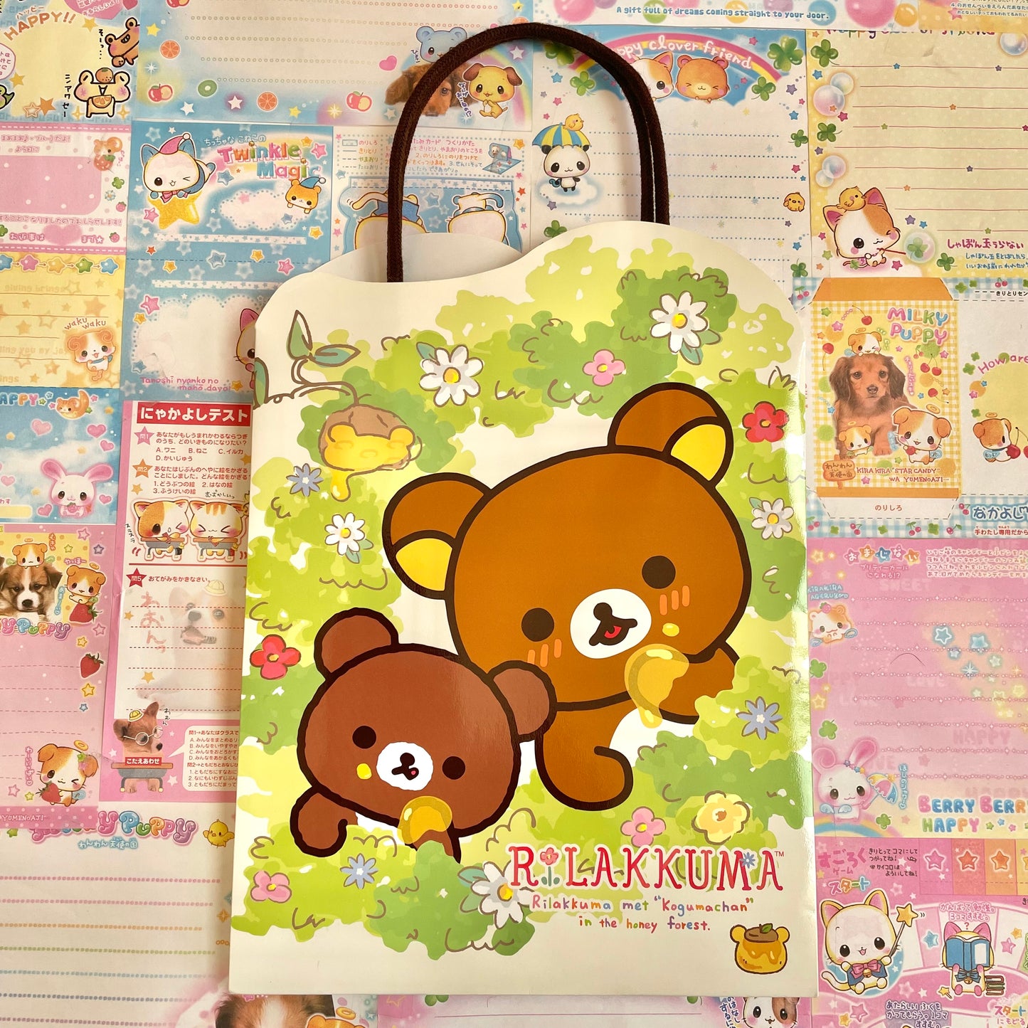 Rilakkuma Met Kogumachan Paper Gift Bag