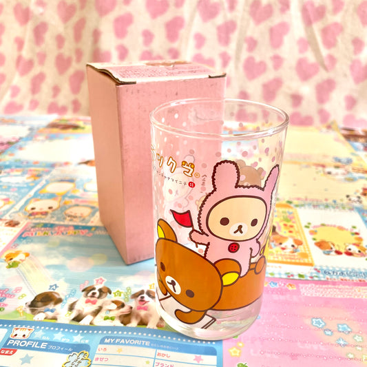 2007 Rilakkuma Rabbit Glass Cup