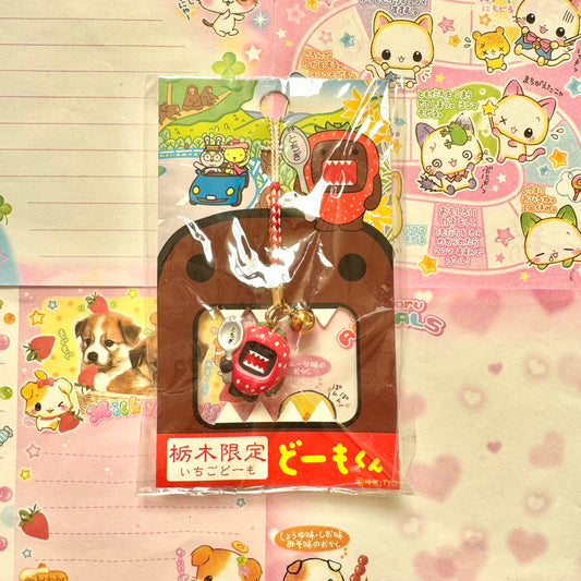 Domo-kun ♡ Strawberry Domo ♡ Tochigi Limited Strap