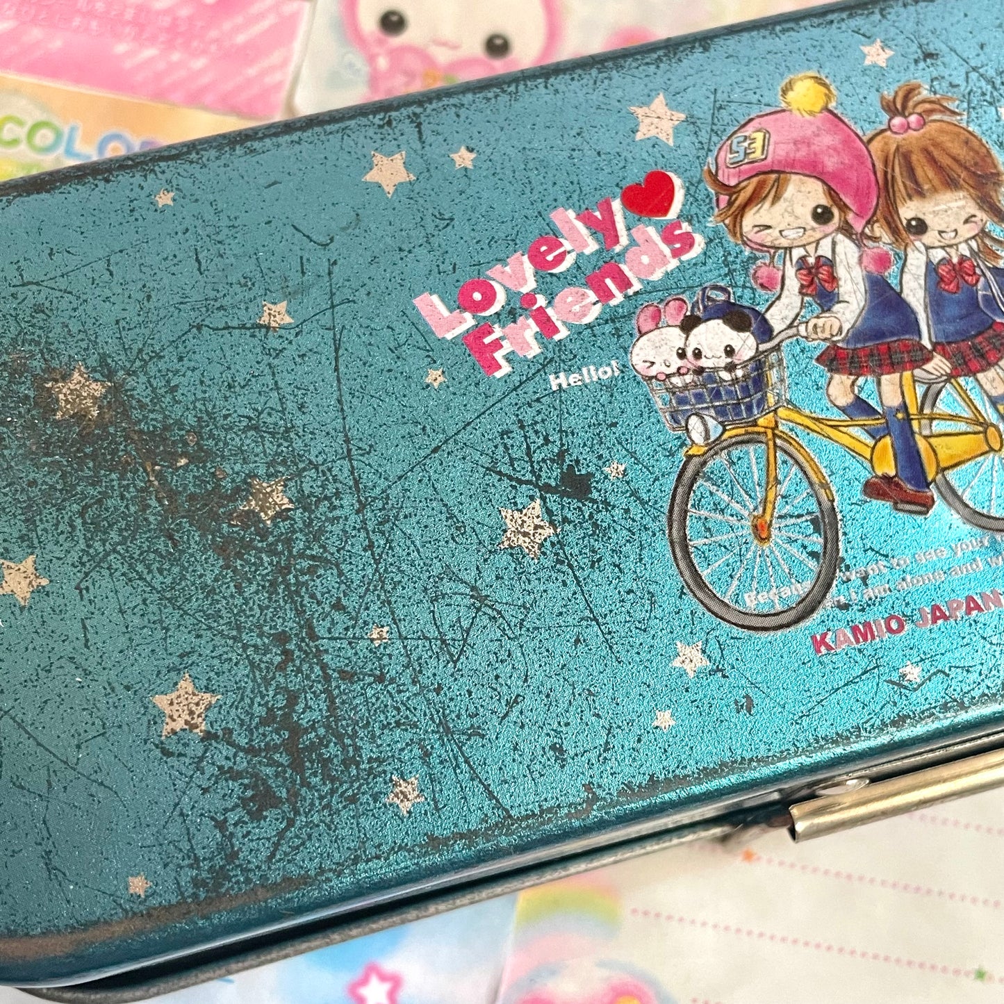 Lovely♡Friends Tin Can Pencil Case