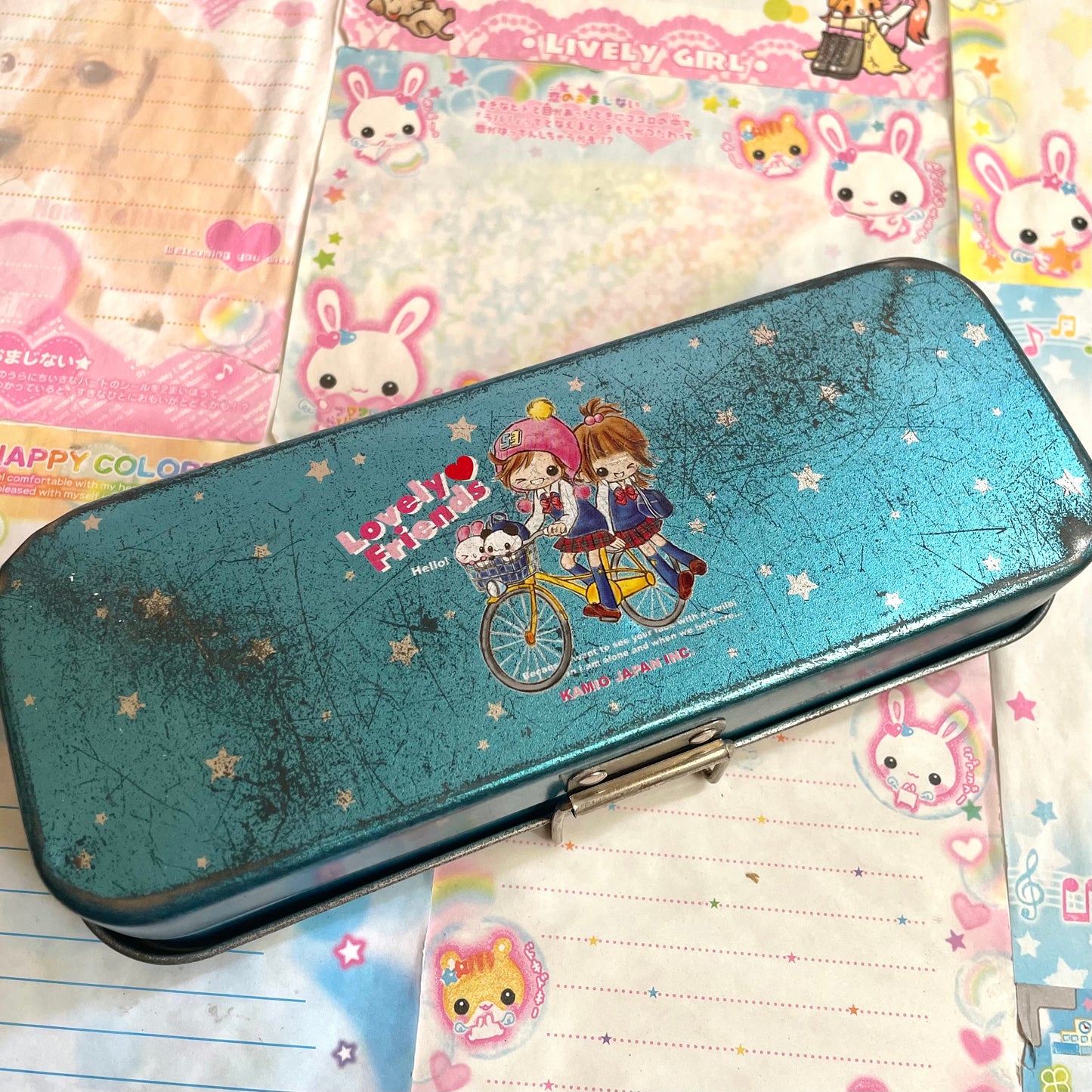 Lovely♡Friends Tin Can Pencil Case