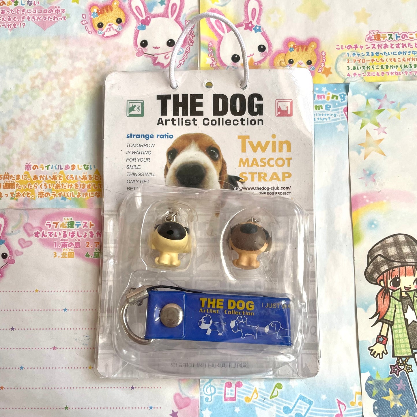 THE DOG Twin Mascot Strap