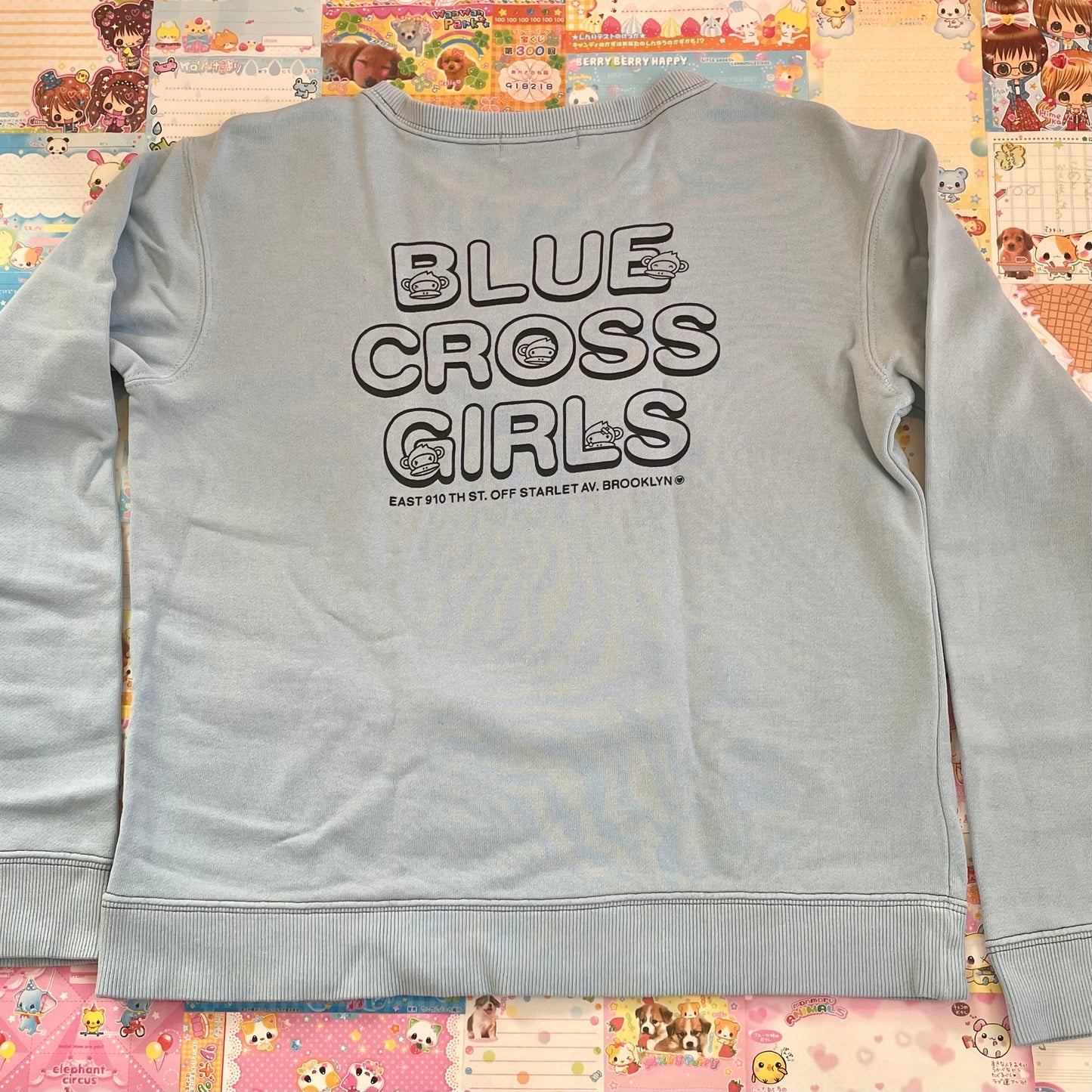 Blue♥︎Cross Girls - Moods Blue Sweatshirt