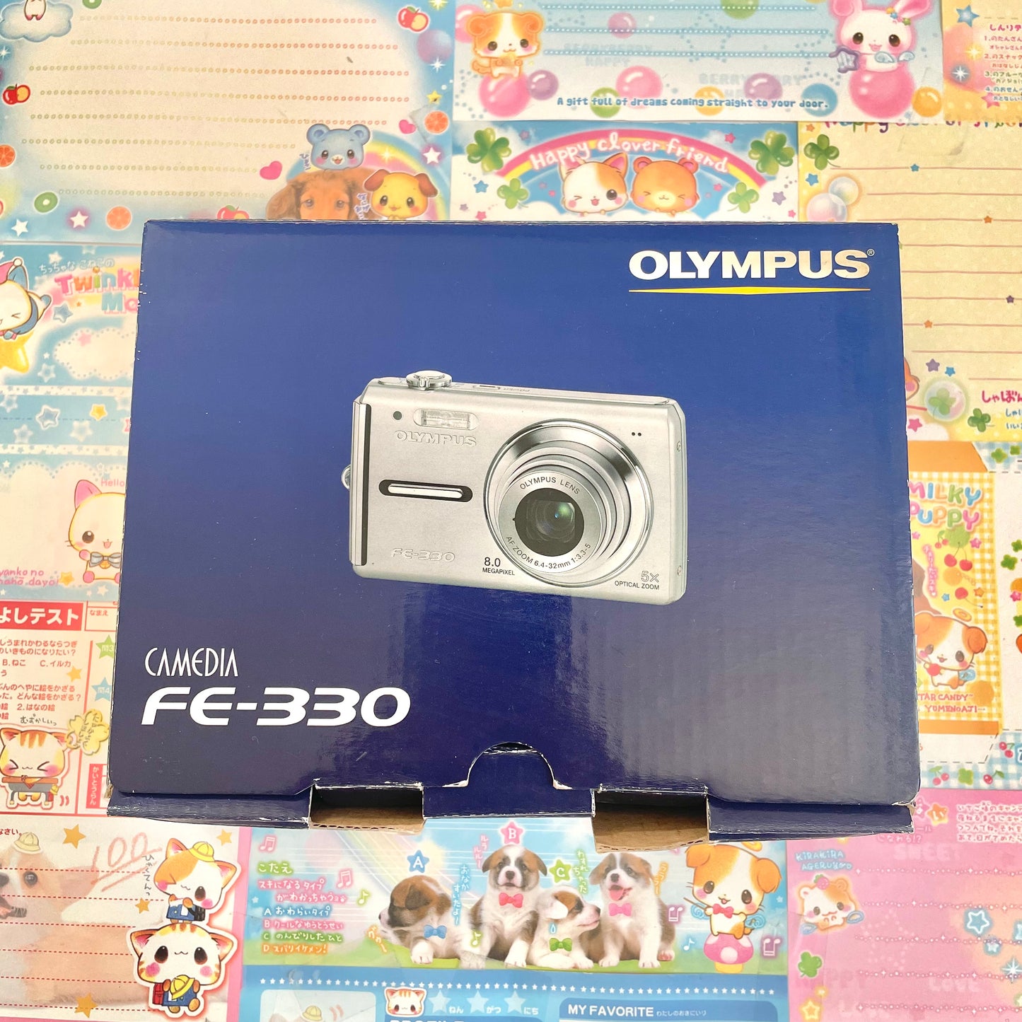 OLYMPUS Fe-330 Digital Camera in Blue