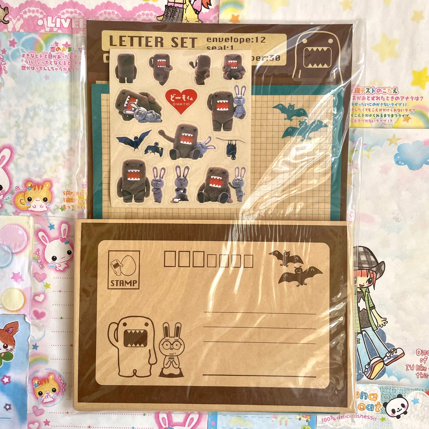 Domo-kun Letter Set