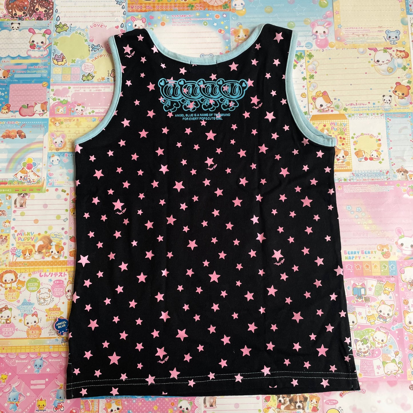 Angel Blue Star Tank Top