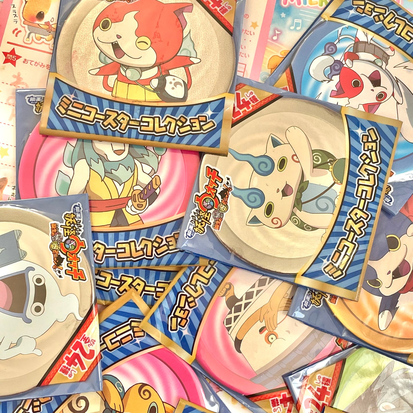 Large set of Yo-Kai Watch Mini Coasters