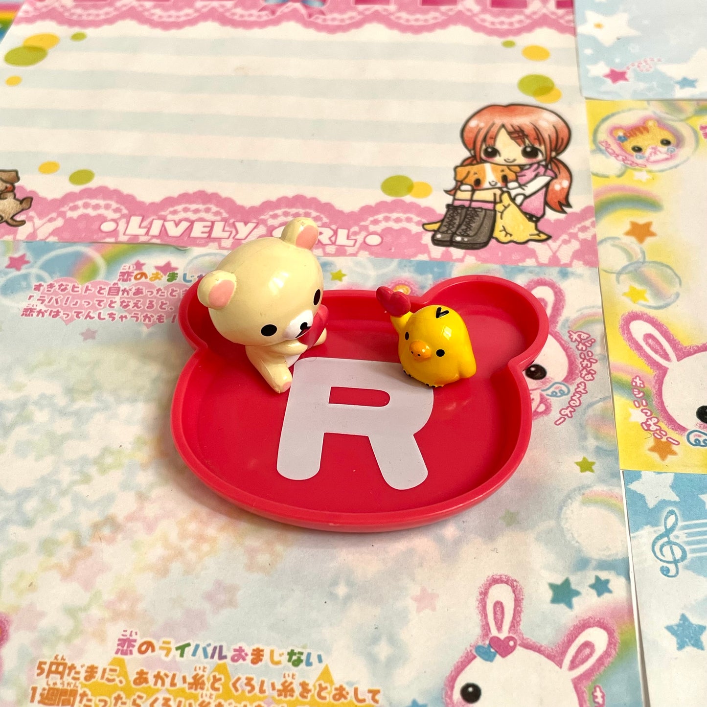 Korilakkuma & Kiiroitori Mini Accessory Tray