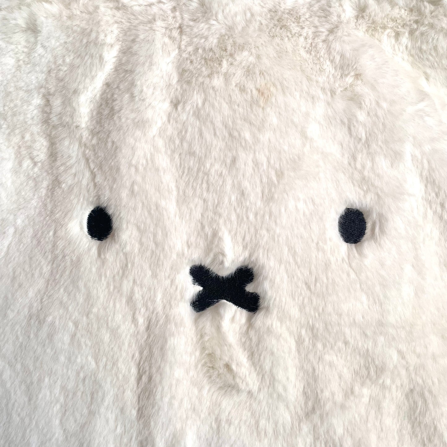 Miffy Face Fur Tote Bag