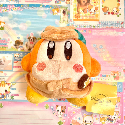 Kirby Cafe Waiter Waddle Dee Plush Small