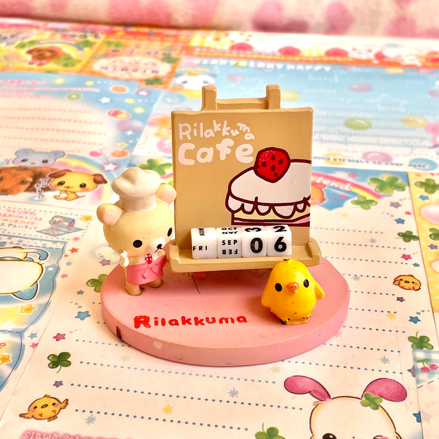 Rilakkuma Cafe Blocks Daily Calendar