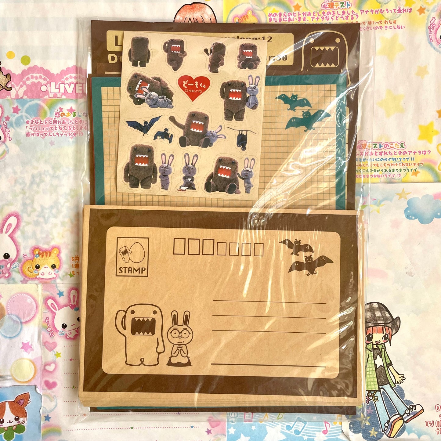 Domo-kun Letter Set