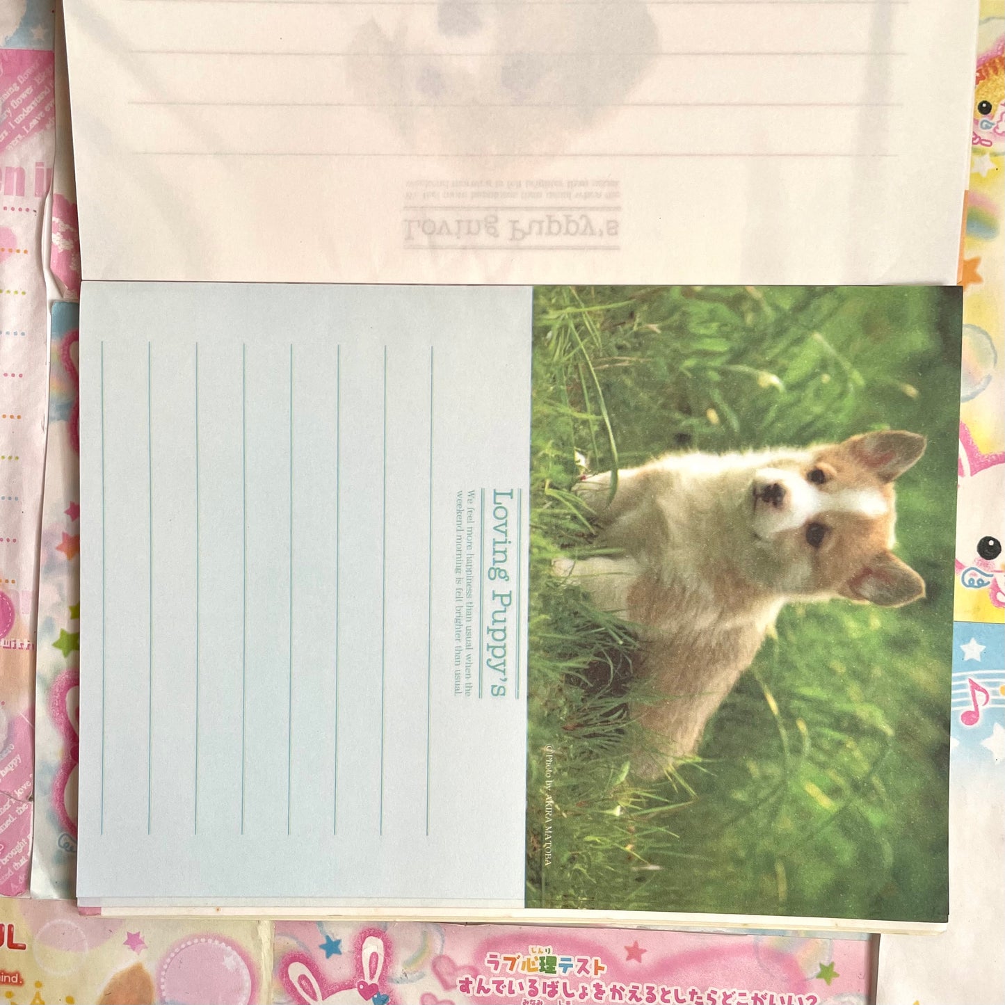 Loving Puppy’s Sticker and Memo Sheets