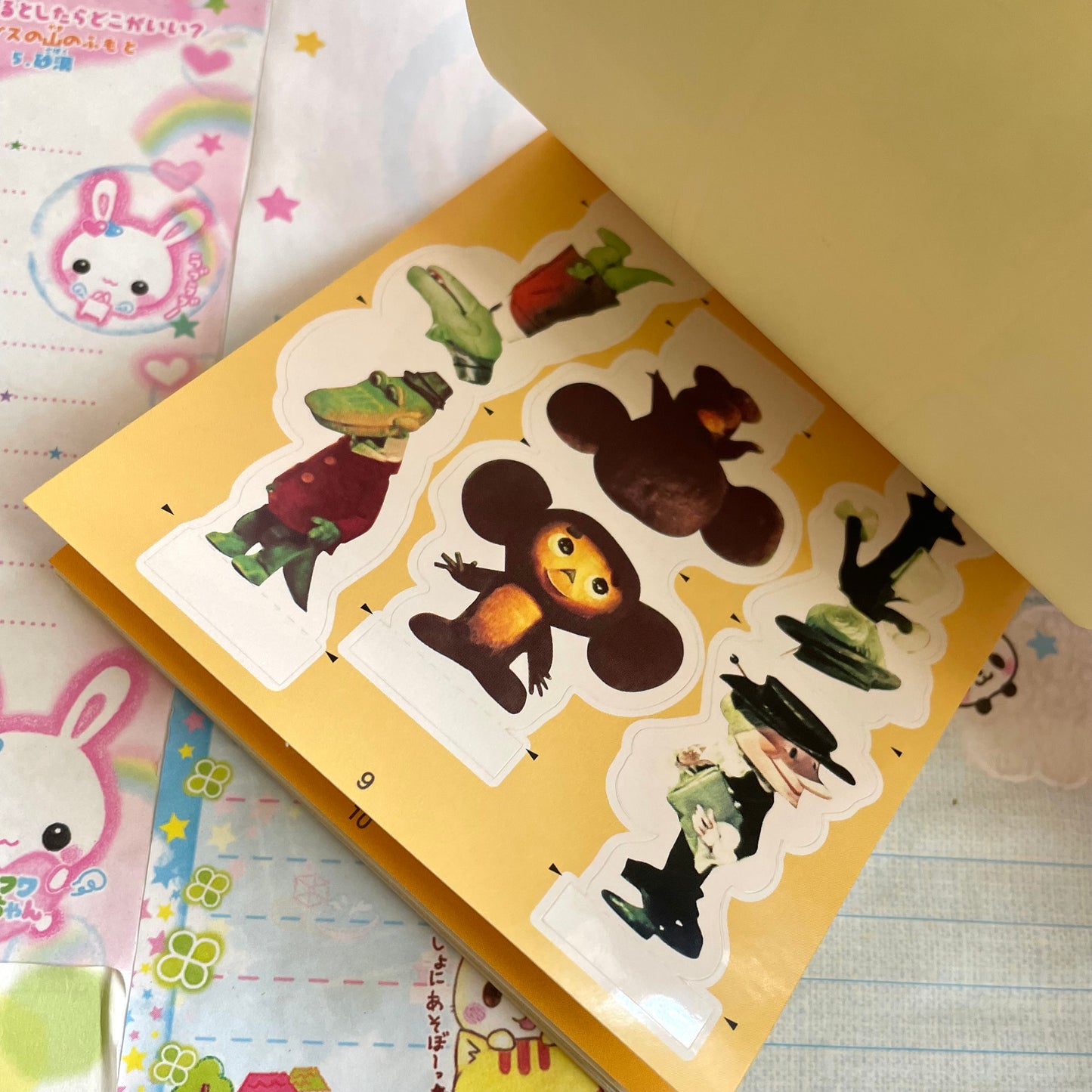 Cheburashka Sticker Book