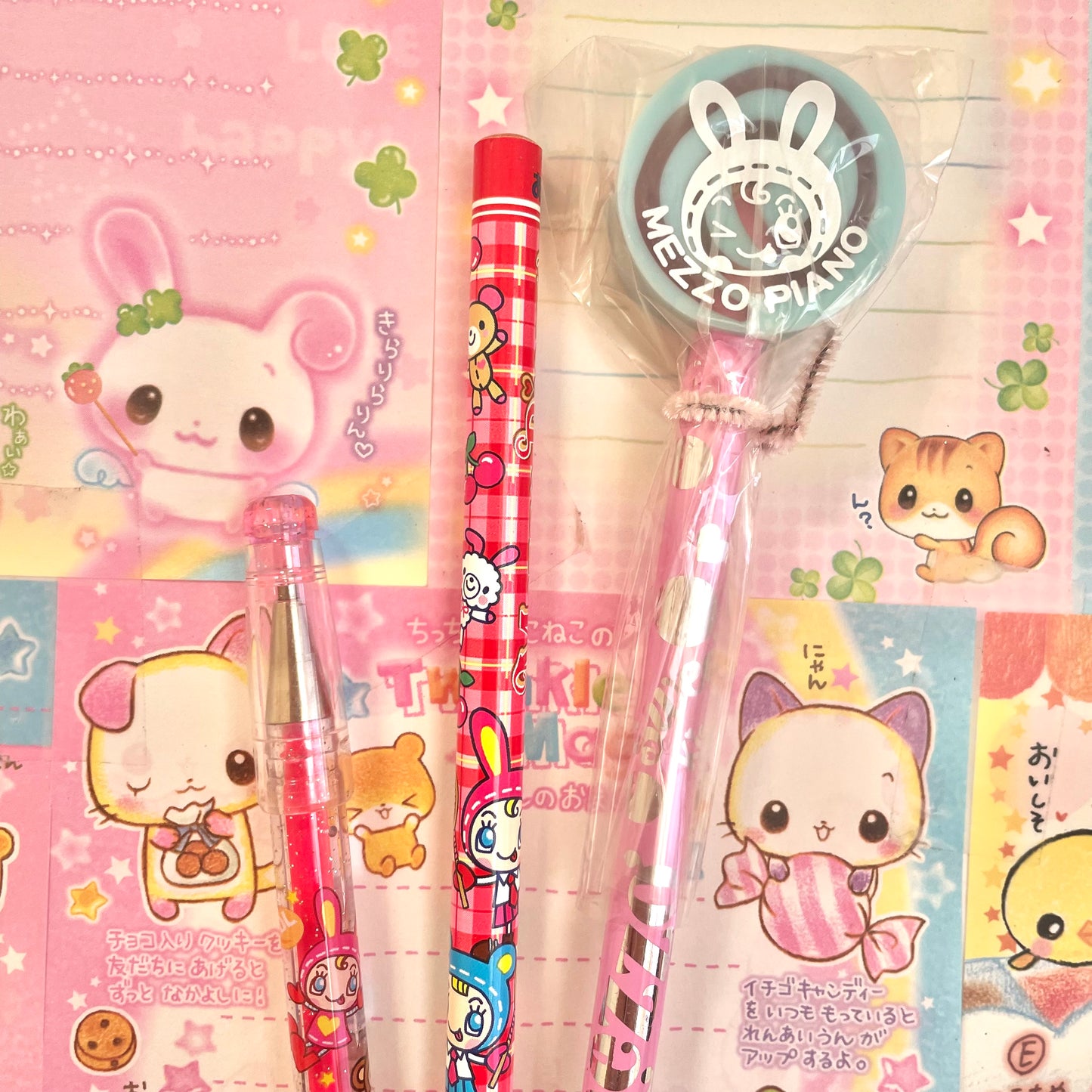 Mezzo Piano & RAINBOW PARK Pen/pencil Set
