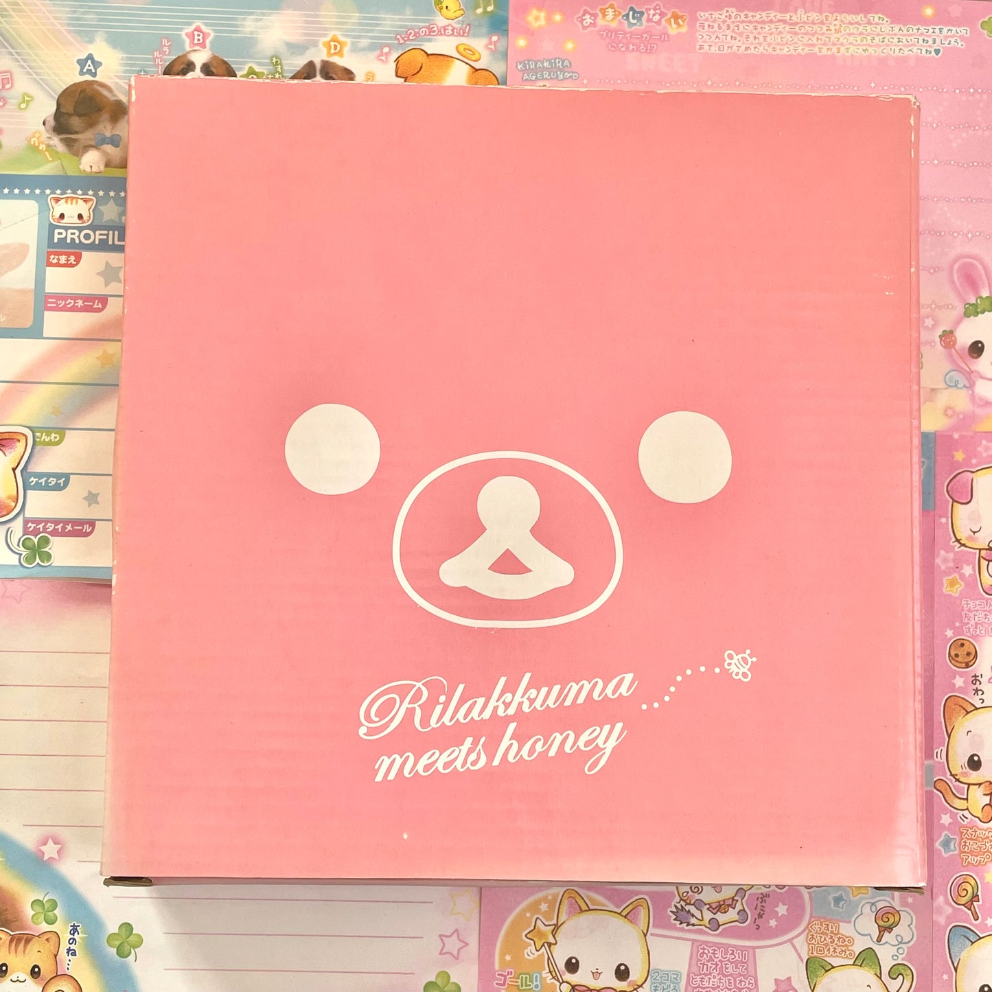 Rilakkuma Meets Honey Plate