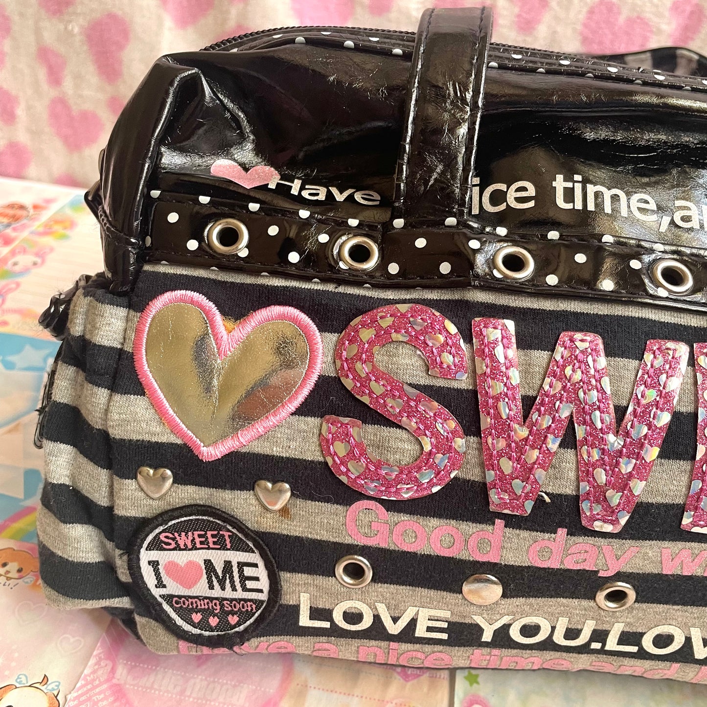 Sweet Vinyl Shoulder Bag