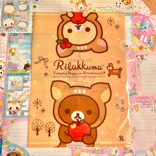 Rilakkuma Natural Theme A4 File