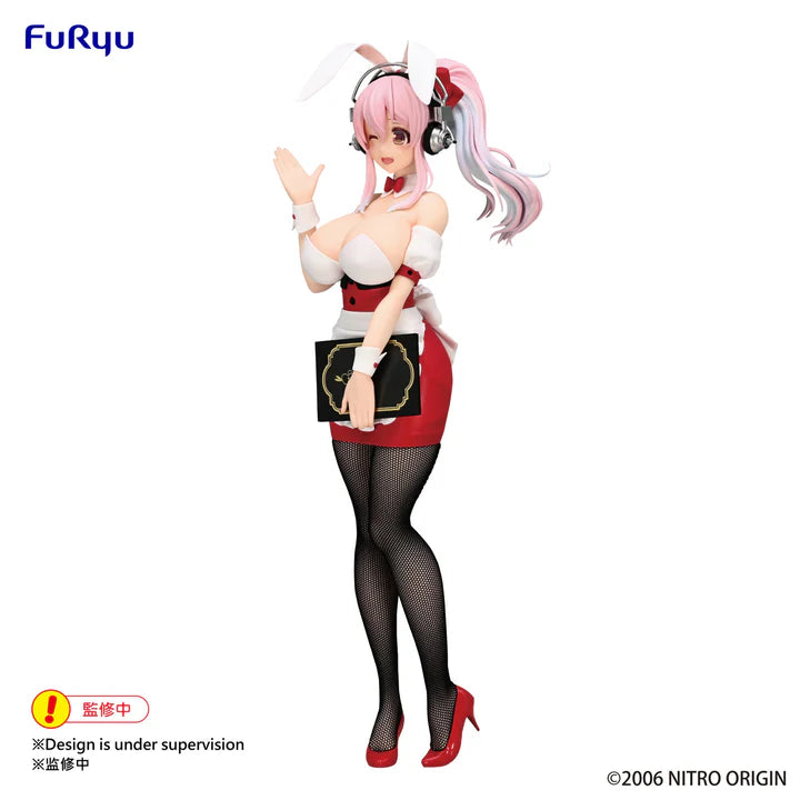 Super Sonico BiCute Bunnies Waitress ver. Figure