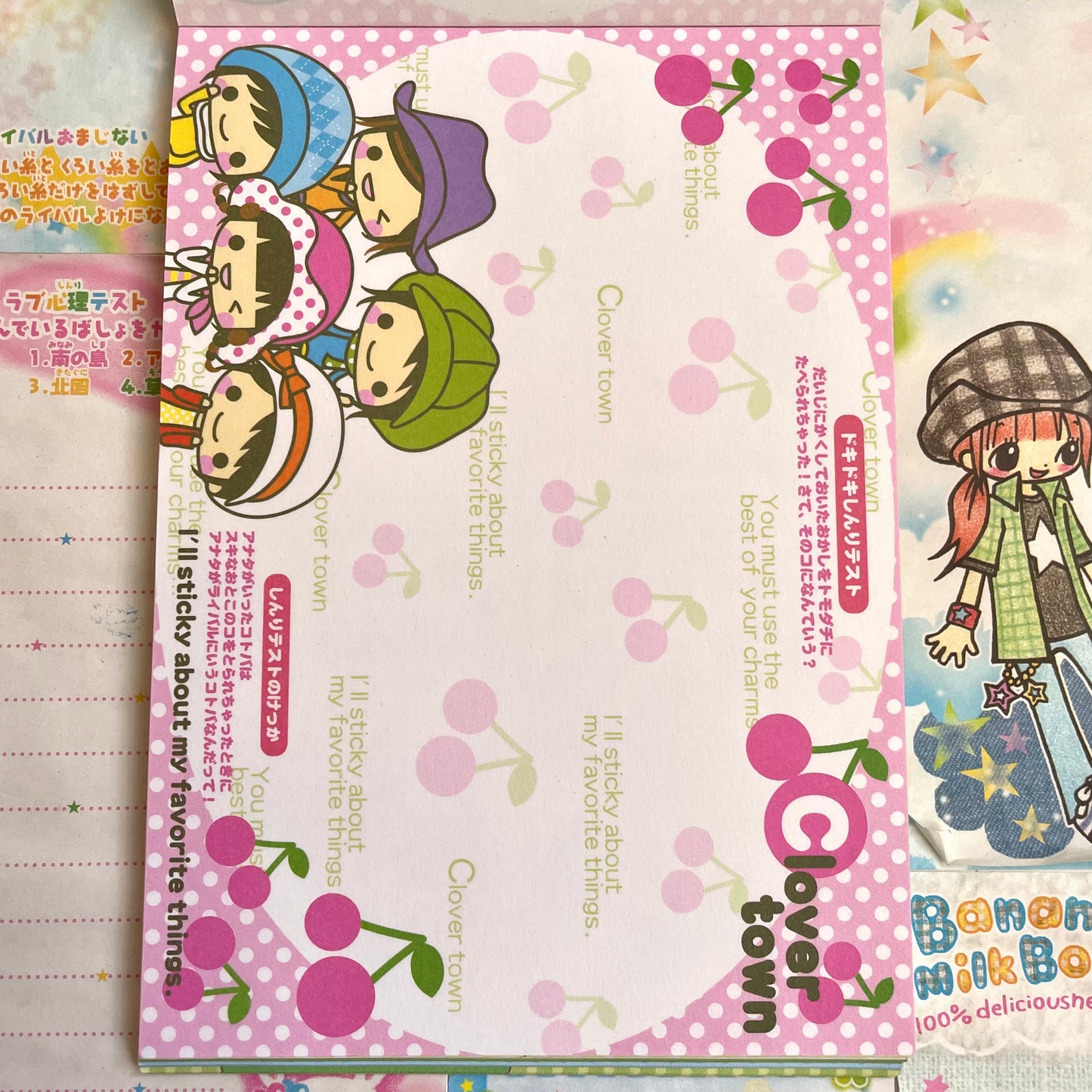 Clover Town Memo Pad