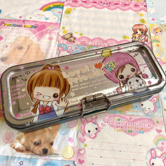 Lovely♡Friends Tin Can Pencil Case