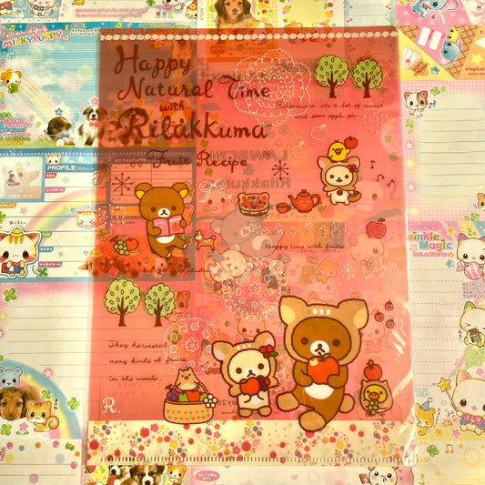 Rilakkuma Natural Theme A4 File