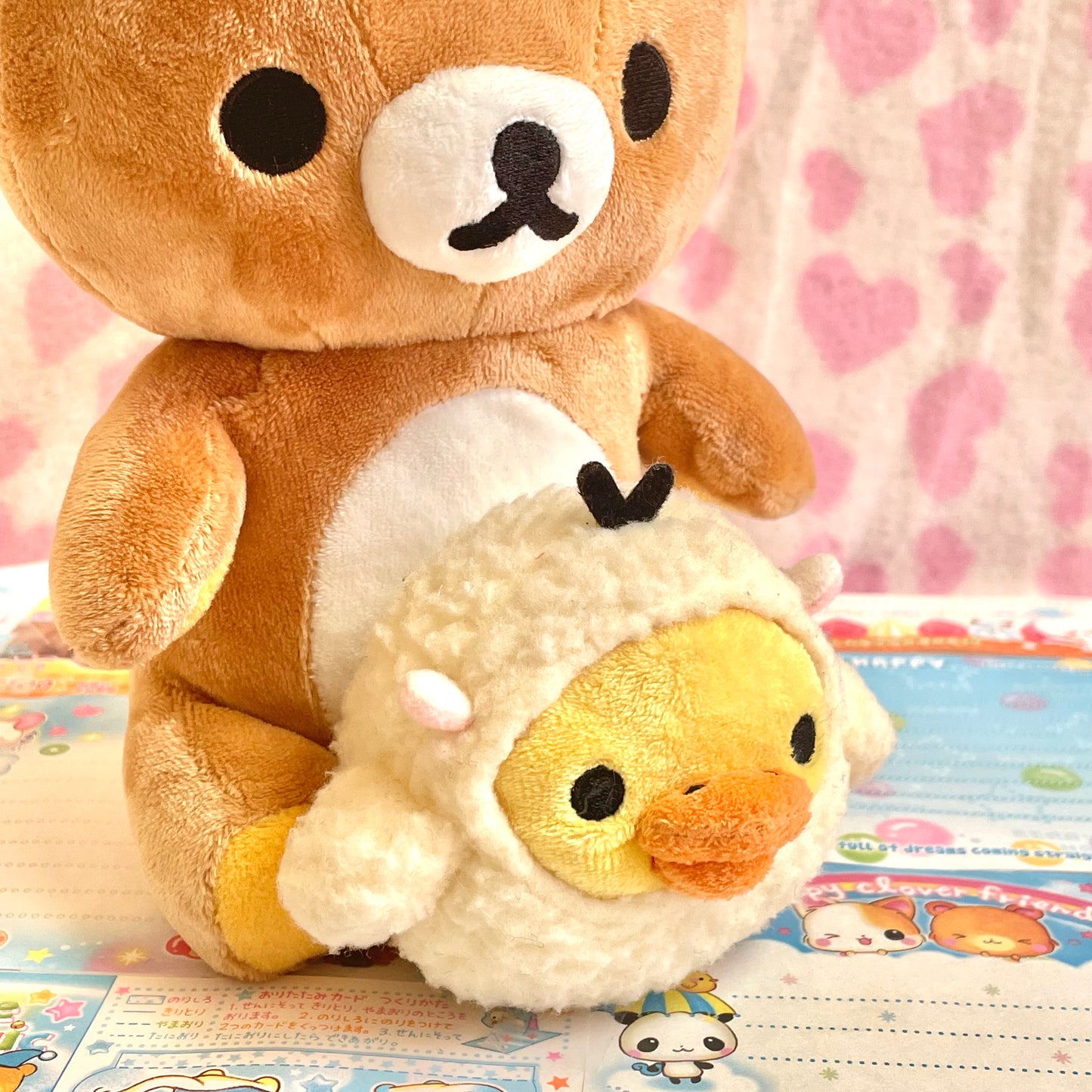 2006 Rilakkuma and Kiiroitori Sheep Good Night Series Plush