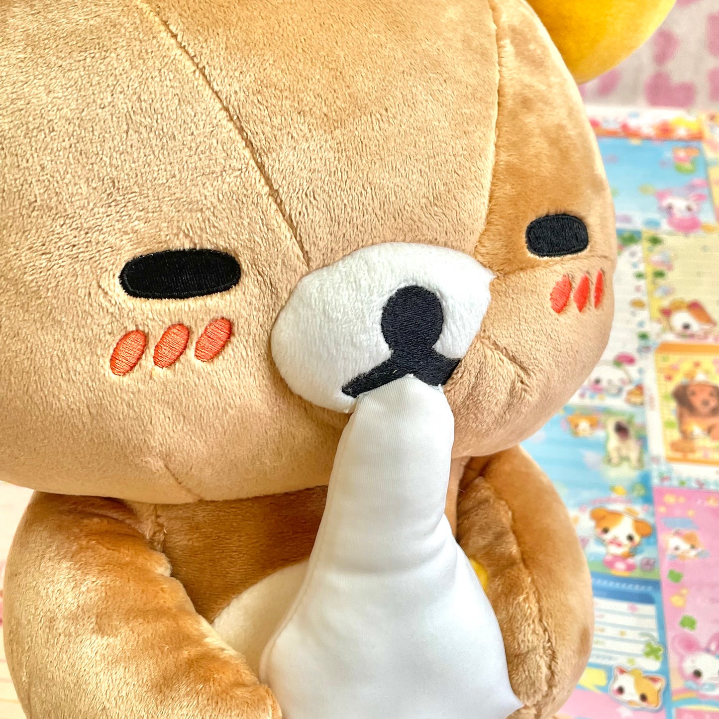 2008 Mochi Rilakkuma Anytime Rilakkuma Limited Plush Toy