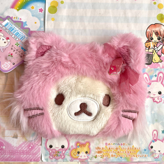 Korilakkuma Strawberry Cat Coin Purse