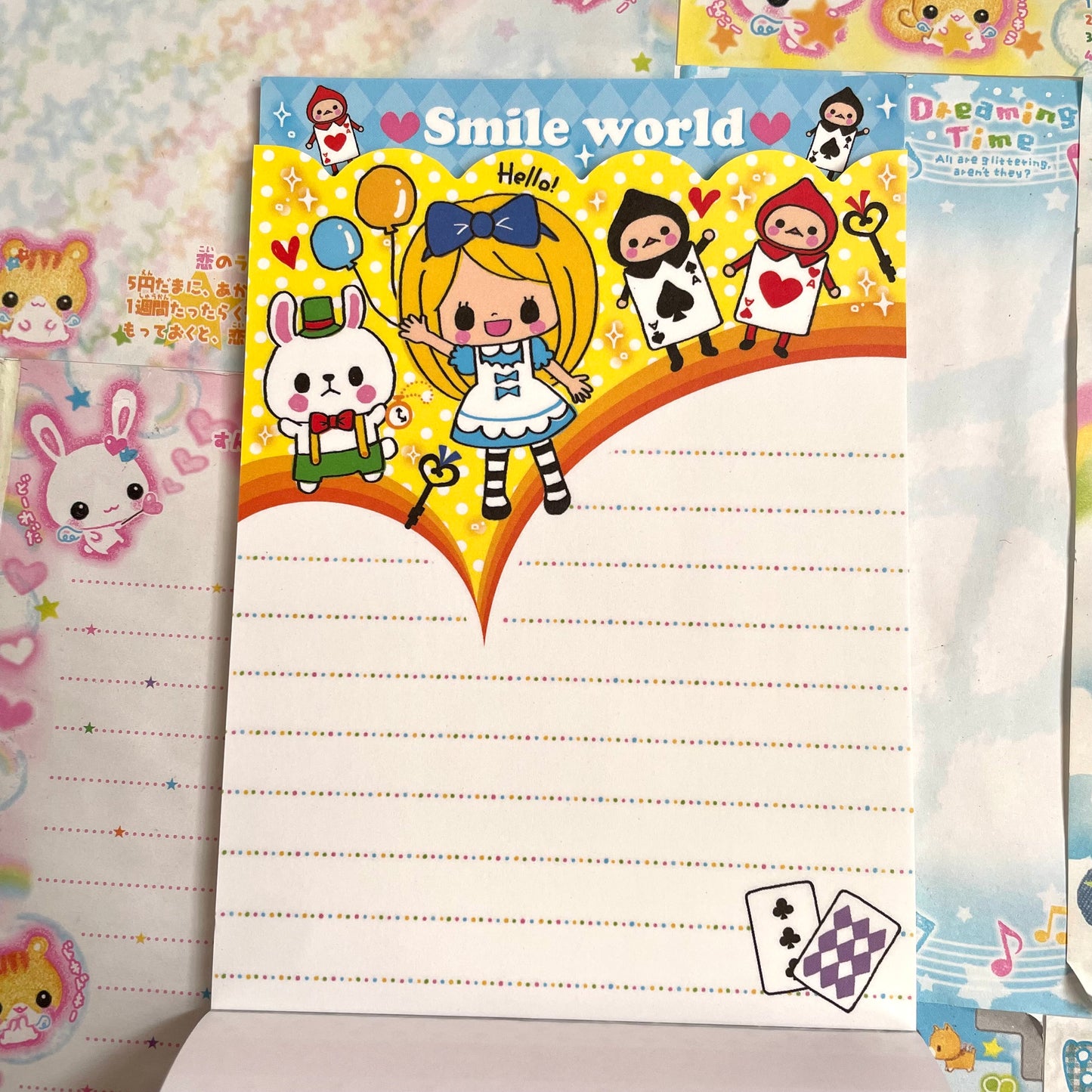 Smile World Memo Pad