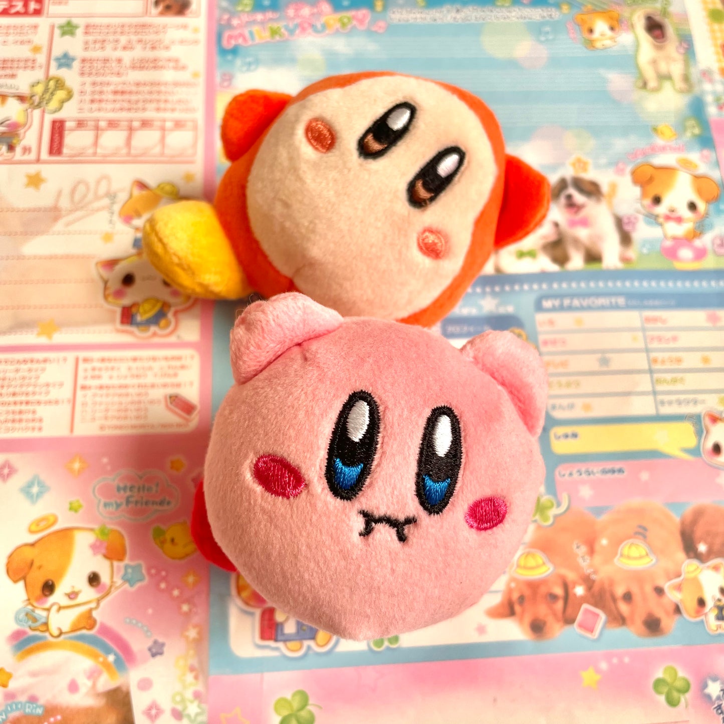 Happy Meal Kirby & Waddle Dee McDonald’s Limited Mini Plush Set